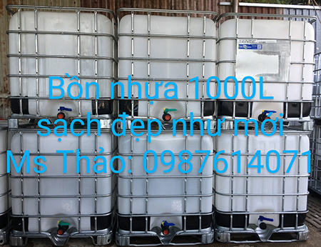 Bồn nhựa 1000L - Thùng Phuy Đông Tây - Công Ty TNHH TM DV Phát Triển Đông Tây